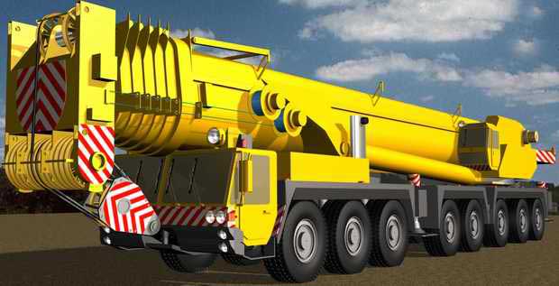 1200 Ton Crane