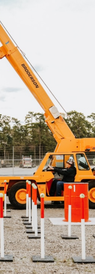 Dallas Texas Crane Training Yard