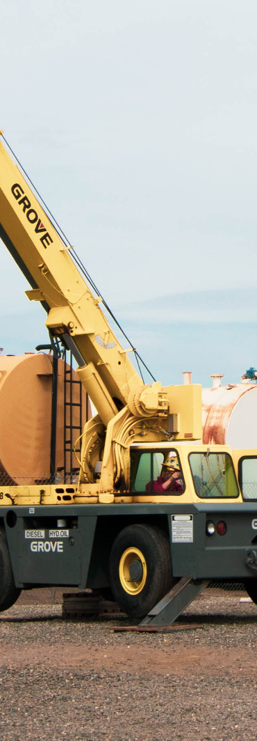 Sacramento California Crane Training Yard